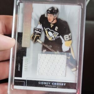 Sidney Crosby Hockey Card W/White Patch (NOT IN A HURRY TOO SELL)